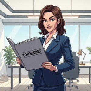 top secret writing documents